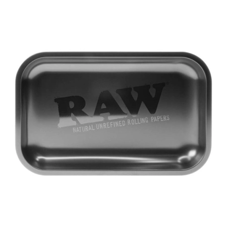 TACKA RAW All Black Medium Metal Rolling Tray