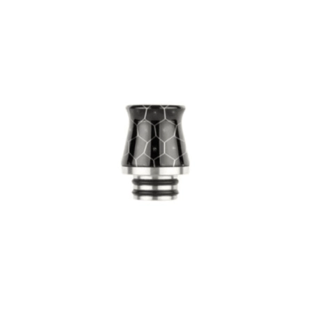 Drip Tip 510 in Resin AS216S - ReeWape - Black