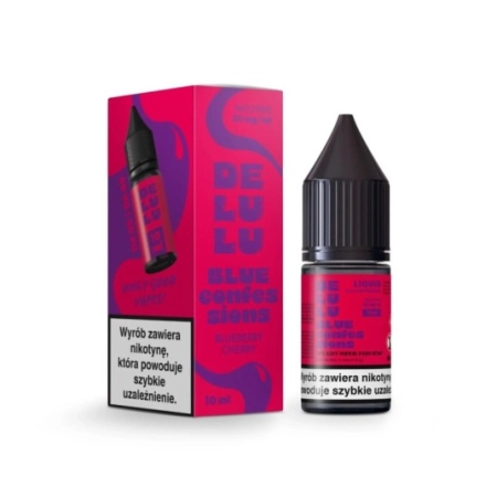 Liquid Delulu Salt 10ml - Blueberry Cherry 20mg
