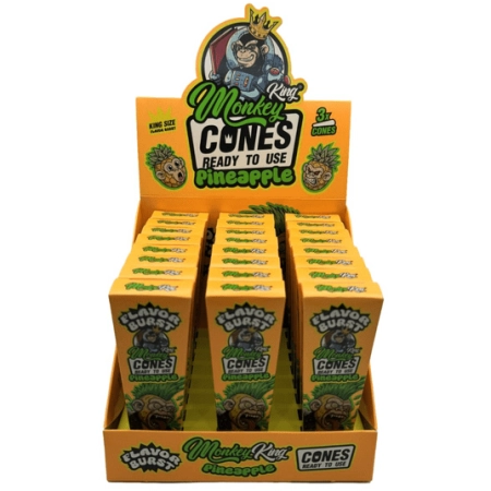 Monkey King KS Flavor Cones Pineapple 1zt