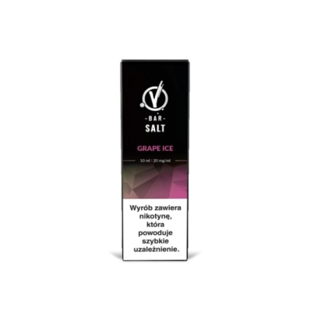 B26 Liquid VBar Salt 10ml - Grape Ice 20mg