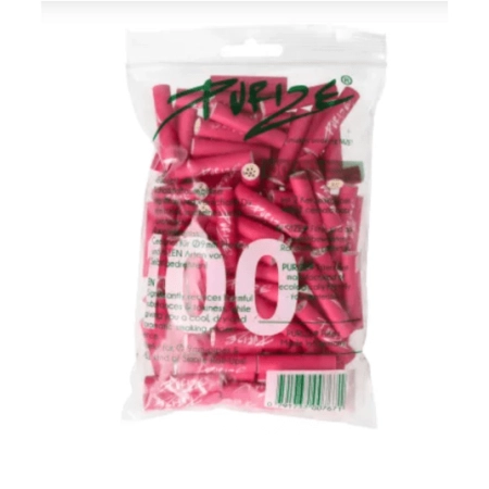 Filtry węglowe Purize REGULAR Pink 100 szt.