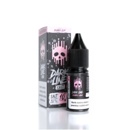 Liquid Dark Line Salt 10ml Bubble Gum 20mg