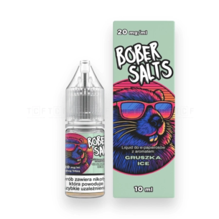 Liquid Bober Salts 10ml - GRUSZKA, ICE
