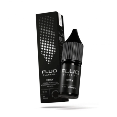 Liquid Fluo Salt Classic 20mg 10ml Gray