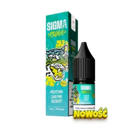 Liquid SIGMA FRESH Salts 10ml - Mroż Zielone Slush
