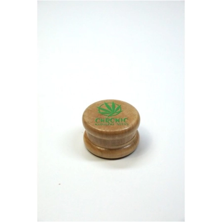 Młynek Drewniany 53mm 2-częściowy - mix