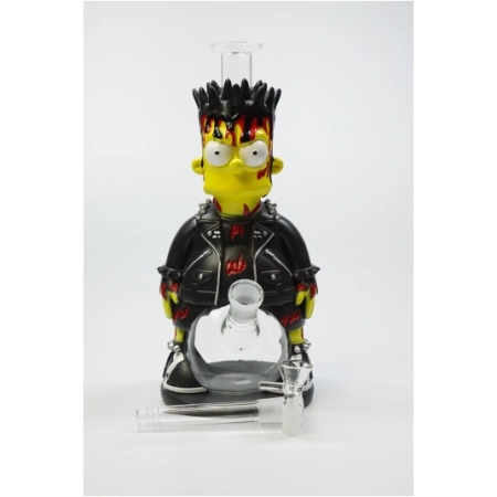 Bongo Szklane 30cm - Bart Simpson
