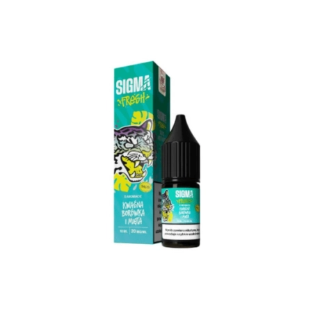 Liquid SIGMA FRESH Salts 10ml - Kwaśna Borówi Mięt
