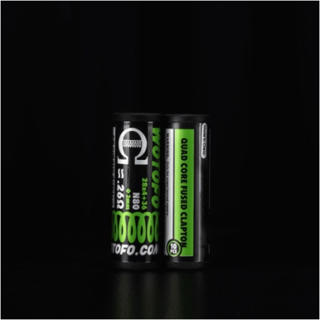 WOTOFO Grzałki Fused Clapton 2.5mm 0.26 Ohm 10szt