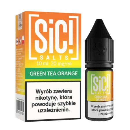 Liquid SIC! THEA 10ml - Green Tea Orange 20mg