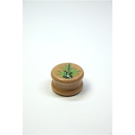 Młynek Drewniany 53mm 2-częściowy - mix