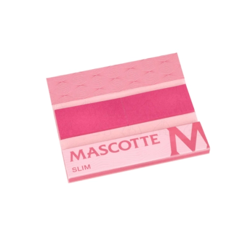 Bibułki Mascotte Slim Size PINK COMBI + filterki