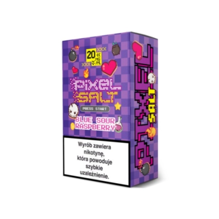 Liquid PIXEL Salt 10ml - Blue Sour Raspberry 20mg