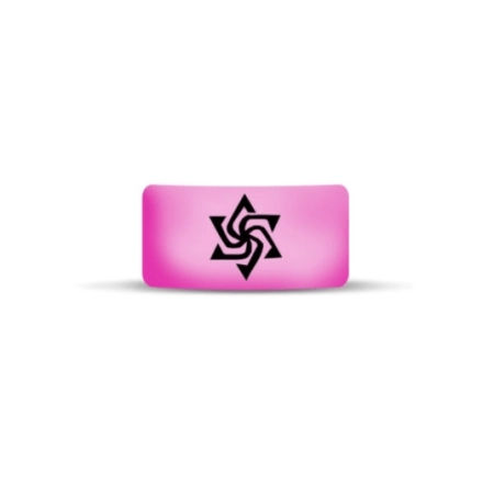 Vape Band Pink Star Logo 22 to 26mm