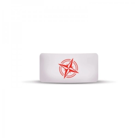 Vape Band White Logo Compass 22 to 26mm