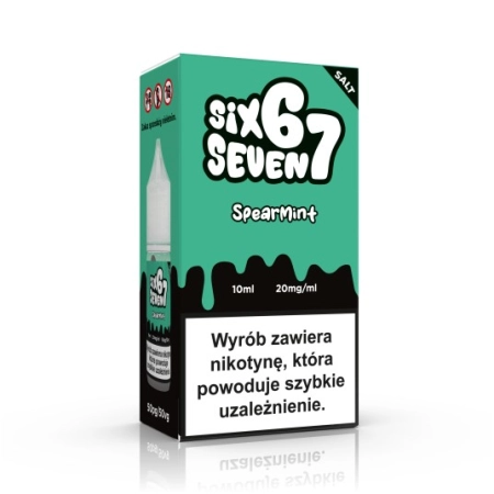 Liquid Six Seven 67 Salt 20mg 10ml Spearmint