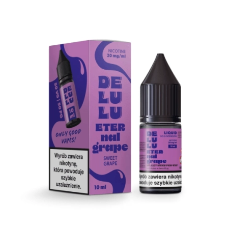 Liquid Delulu Salt 10ml - Sweet Grape 20mg