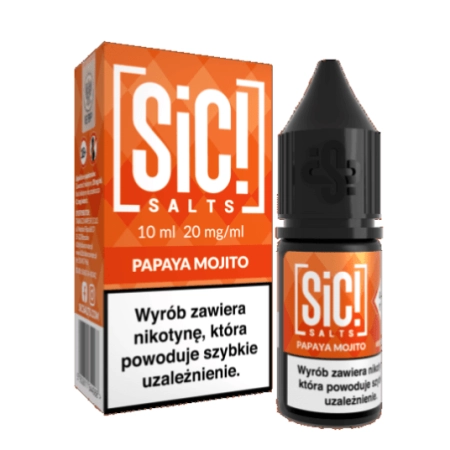 Liquid SIC! Salt 10ml Papaya Mojito 20mg