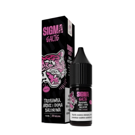 Liquid Sigma Salts 10ml 20mg Truskawka Arbuz Guma
