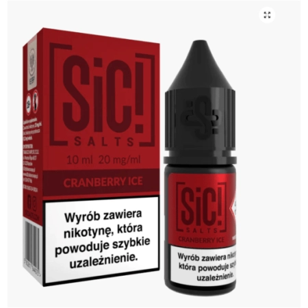 B26 Liquid SIC! Salts Simplex 10ml 20mg CRANBERRY