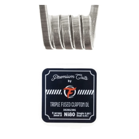 Triple Fused Clapton DL Ni80 0.30 New Version 10sz