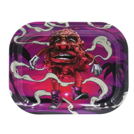 Tacka Beuz Bloodybud Metal Rolling Tray Small