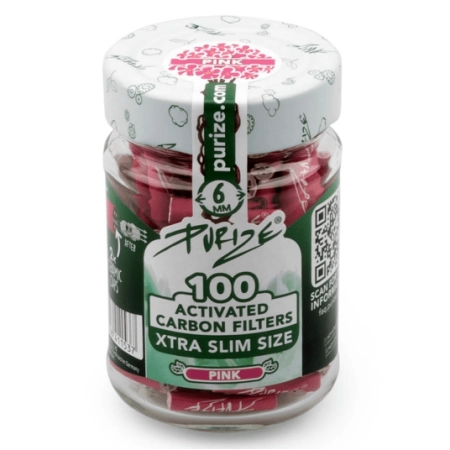 Filtr z węglem aktywnym PURIZE – 100 szt XTRA Slim