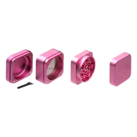 Młynek Best Buds The Cube Aluminium Pink 4 Częś