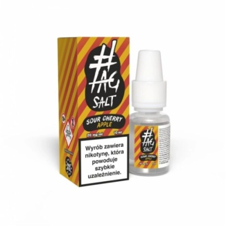 Liquid #TAG Salt Sour 10ml Cherry Apple 20mg