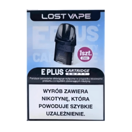 Cartridge LOST VAPE E-Plus kartridż pusty