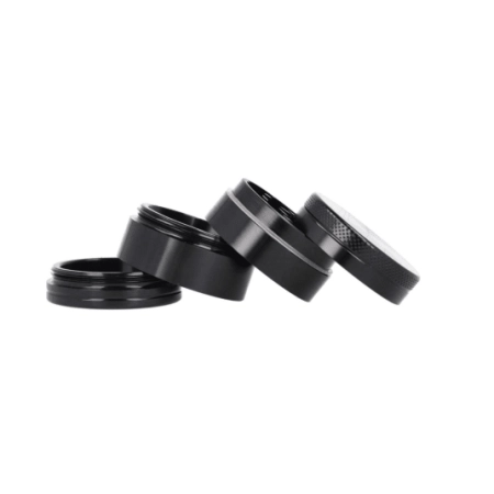 BLACK Młynek Grinder Aluminiowy magnetyczny 4częśc
