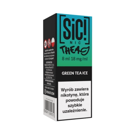Liquid SIC! NIC 8ml Green Tea Ice 18mg