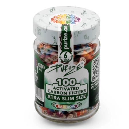 Filtr z węglem aktywnym PURIZE – 100 szt XTRA Slim