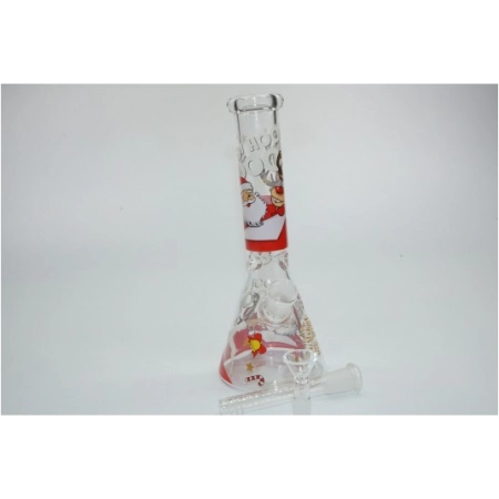 Bongo Szklane Lodowe - Santa 25cm