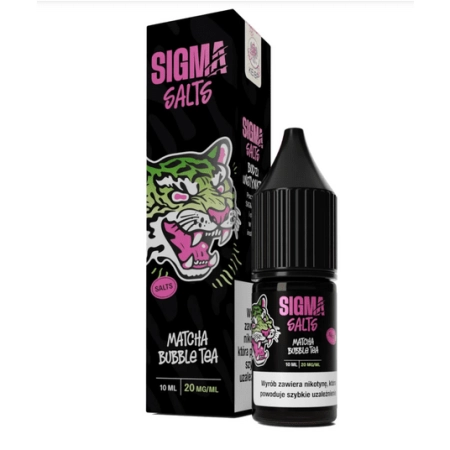 Liquid SIGMA Salts 10ml - Matcha Bubble Tea 20mg