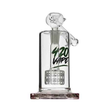 Bongo Matrix 420VAPE szlif 14.5 mm z Perkola Pink
