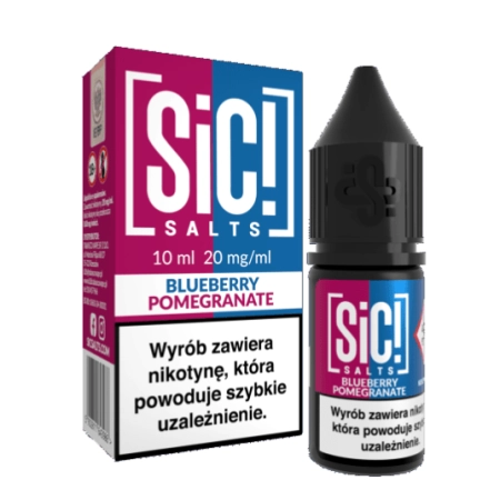 B26 Liquid Salt Sic! Duplex 10 ml 20 mg Blueberr Pom