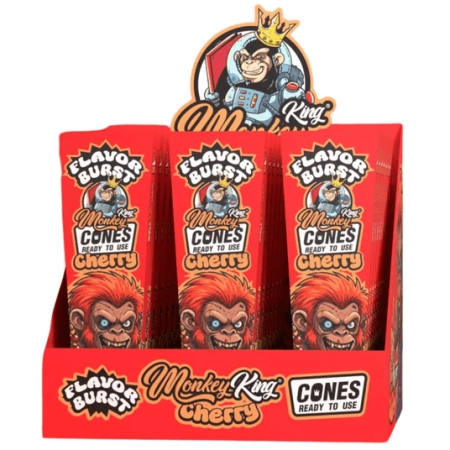 Monkey King KS Flavor Cones Cherry 1szt
