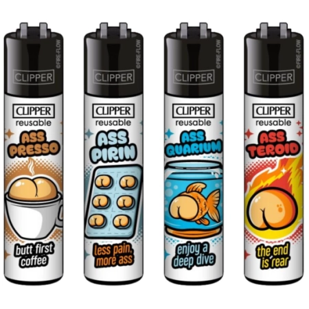 Zapalniczka Clipper Ass Collection 48szt.