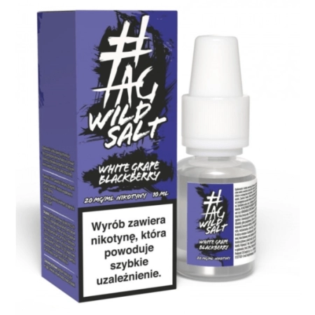 Liquid #TAG Salt Wild 10ml White Grape Blackberry