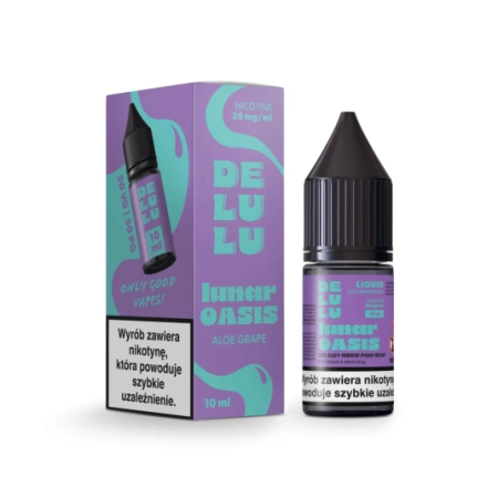 Liquid Delulu Salt 10ml - Aloe Grape 20mg