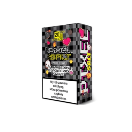 Liquid PIXEL SALT 10ml 20mg Strawberry Blackberry