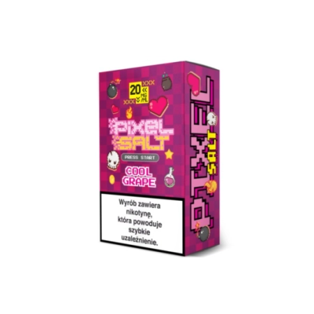 Liquid PIXEL Salt 10ml - Cool Grape 20mg