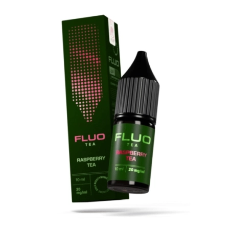 Liquid Fluo Salt Tea 20mg 10ml - Raspberry Tea