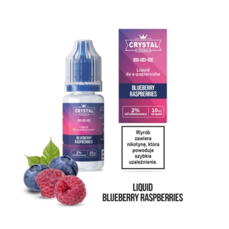 Liquid Crystal Salt 20mg 10ml Blueberry Raspberr