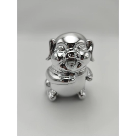 Młynek 3-czesciowy Pig Silver