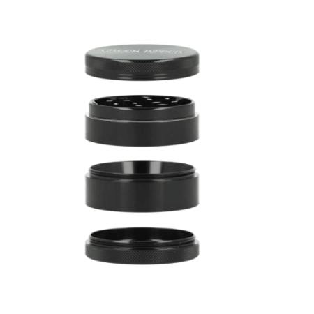 Green Ripper Aluminium 4-częściowy Młynek Black