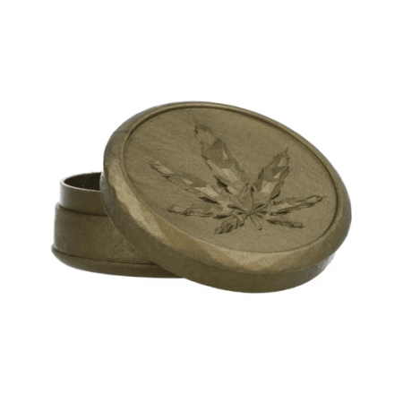 Grinder leaf 3 części akrylowy śr. 70 mm bronze
