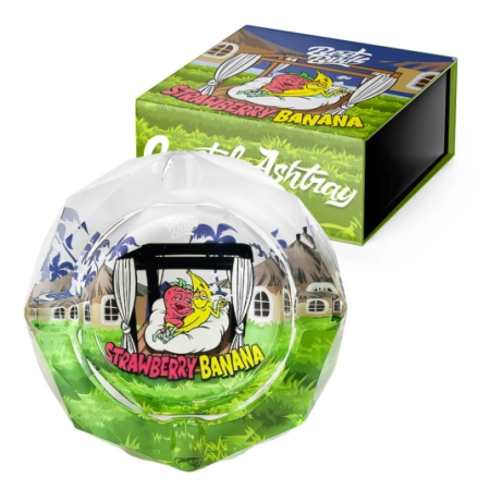 Popielniczka szklana Best Buds Crystal Strawberry